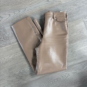 Aritzia Wilfred UnReal Leather Pant